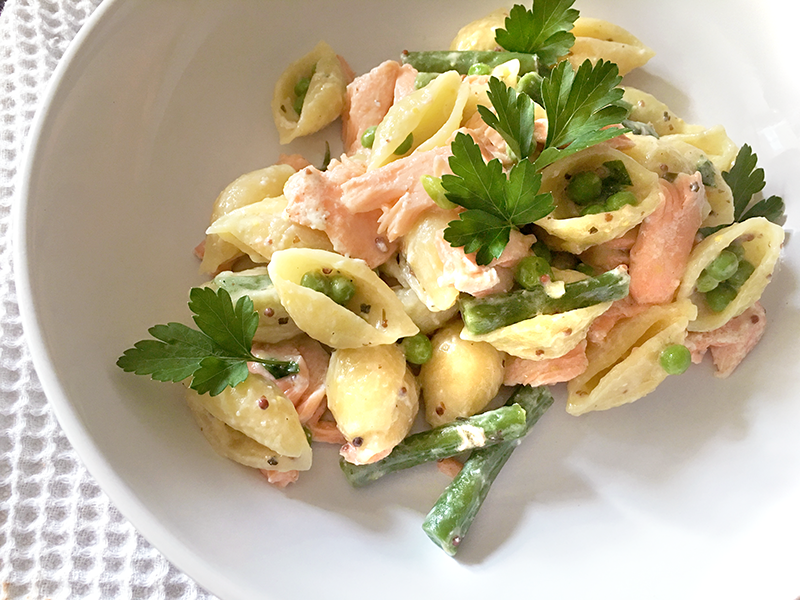 Munchie Mummy Salmon & Pea Pasta