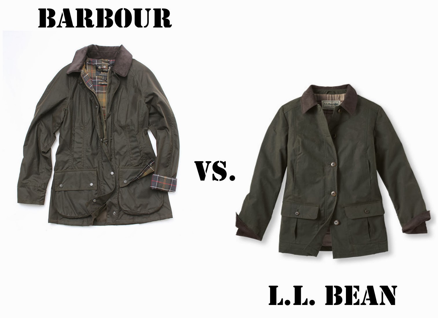 ll bean barbour jacket
