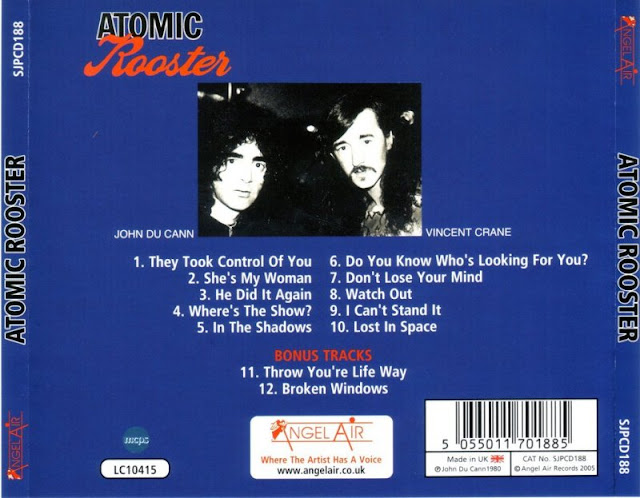 Classic Rock Covers Database Atomic Rooster Atomic Rooster (1980)