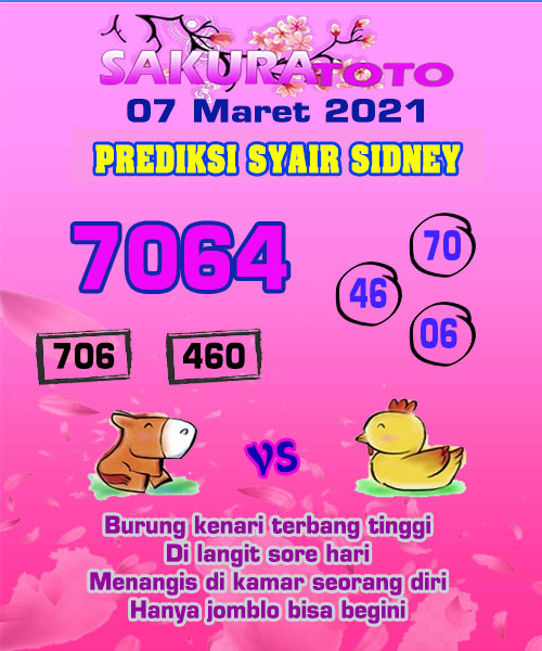 Nagasaon Minggu Syair Sidney 07032021 Nagasaon HK