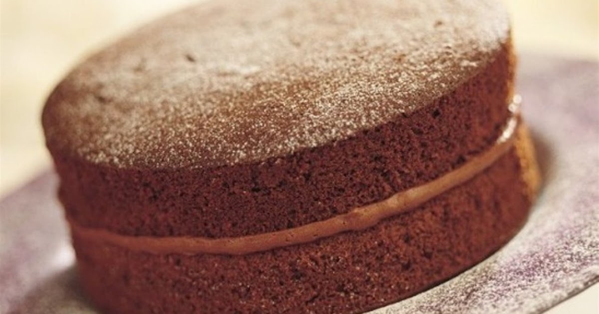 Lisa's World Chocolate Victoria Sponge Cake
