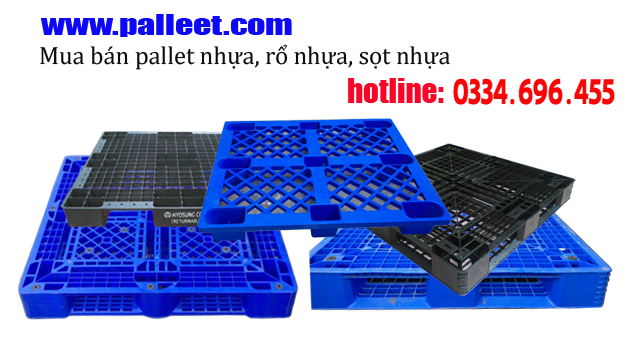 pallet nhựa cũ, cho thuê pallet nhựa đã qua sử dụng