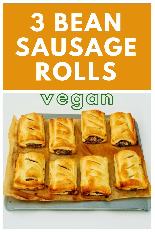 Spicy 3 Bean Sausage Rolls Tinned Tomatoes