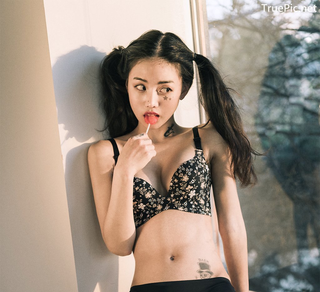 Image Korean Fashion Model – Baek Ye Jin – Sexy Lingerie Collection #4 - TruePic.net - Picture-29