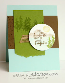 Stampin' Up! Waterfront Card ~ www.juliedavison.com #stampinup