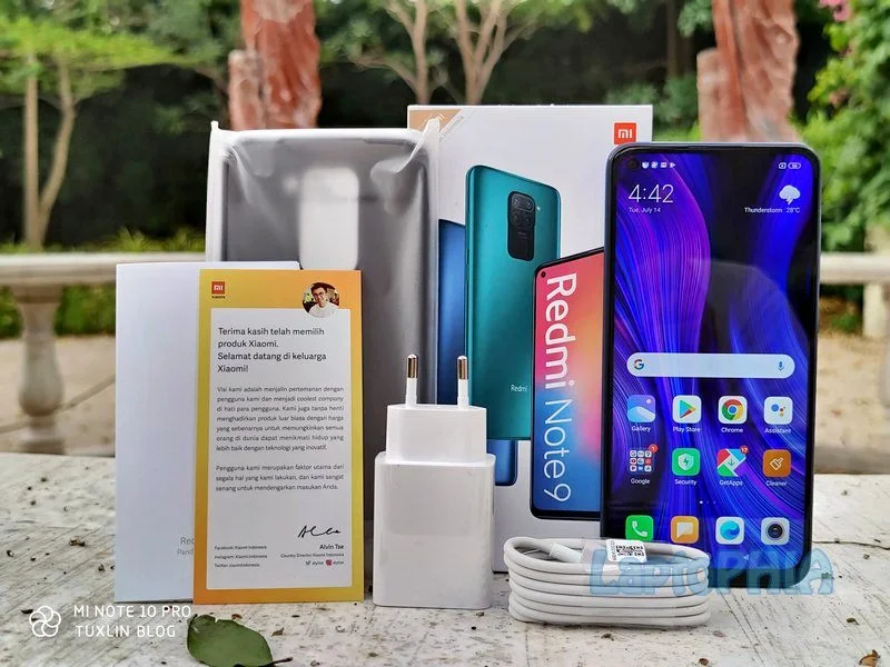 Paket Pembelian Xiaomi Redmi Note 9