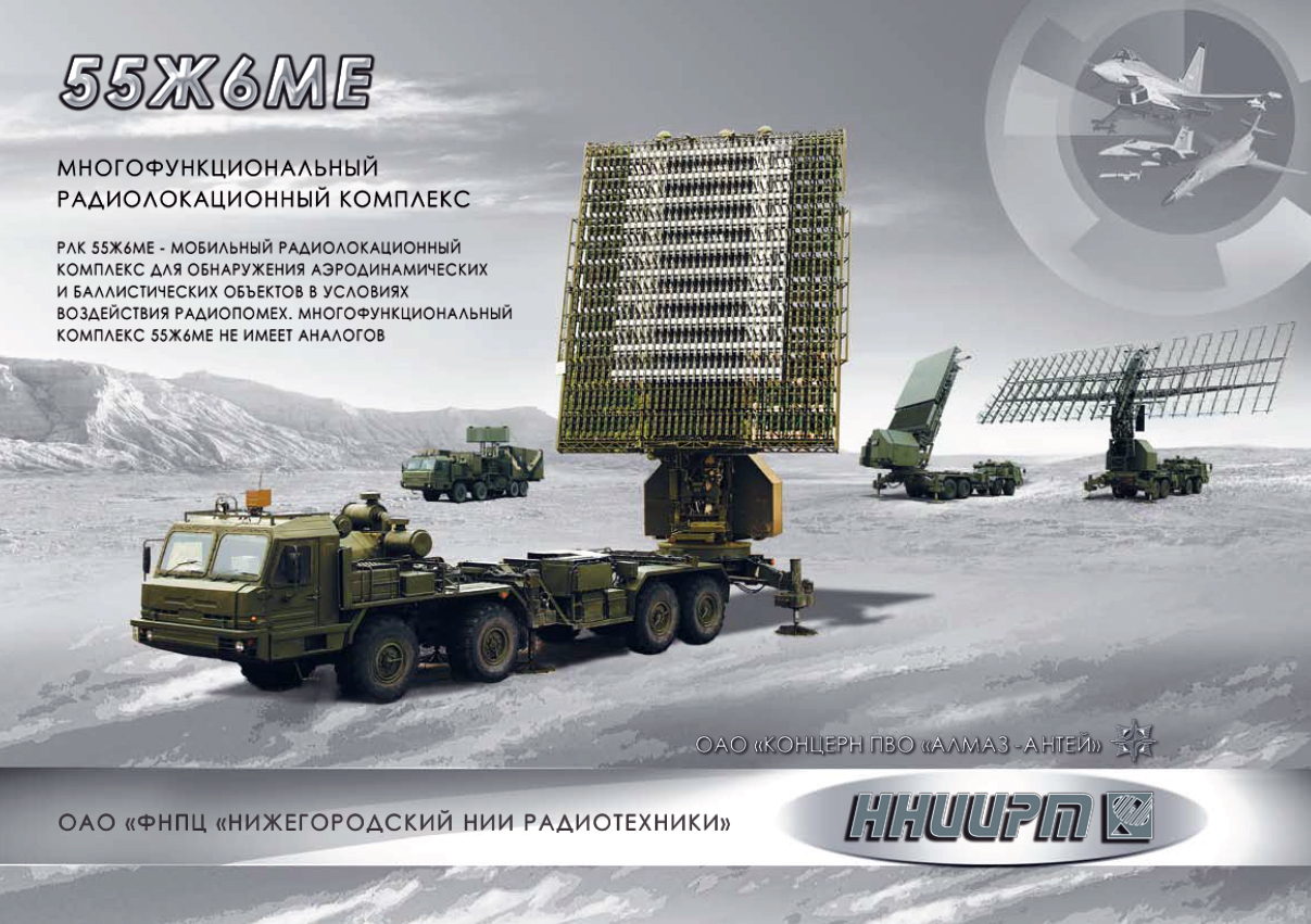 Análisis Militares Radares Nebo M para la 76ª División