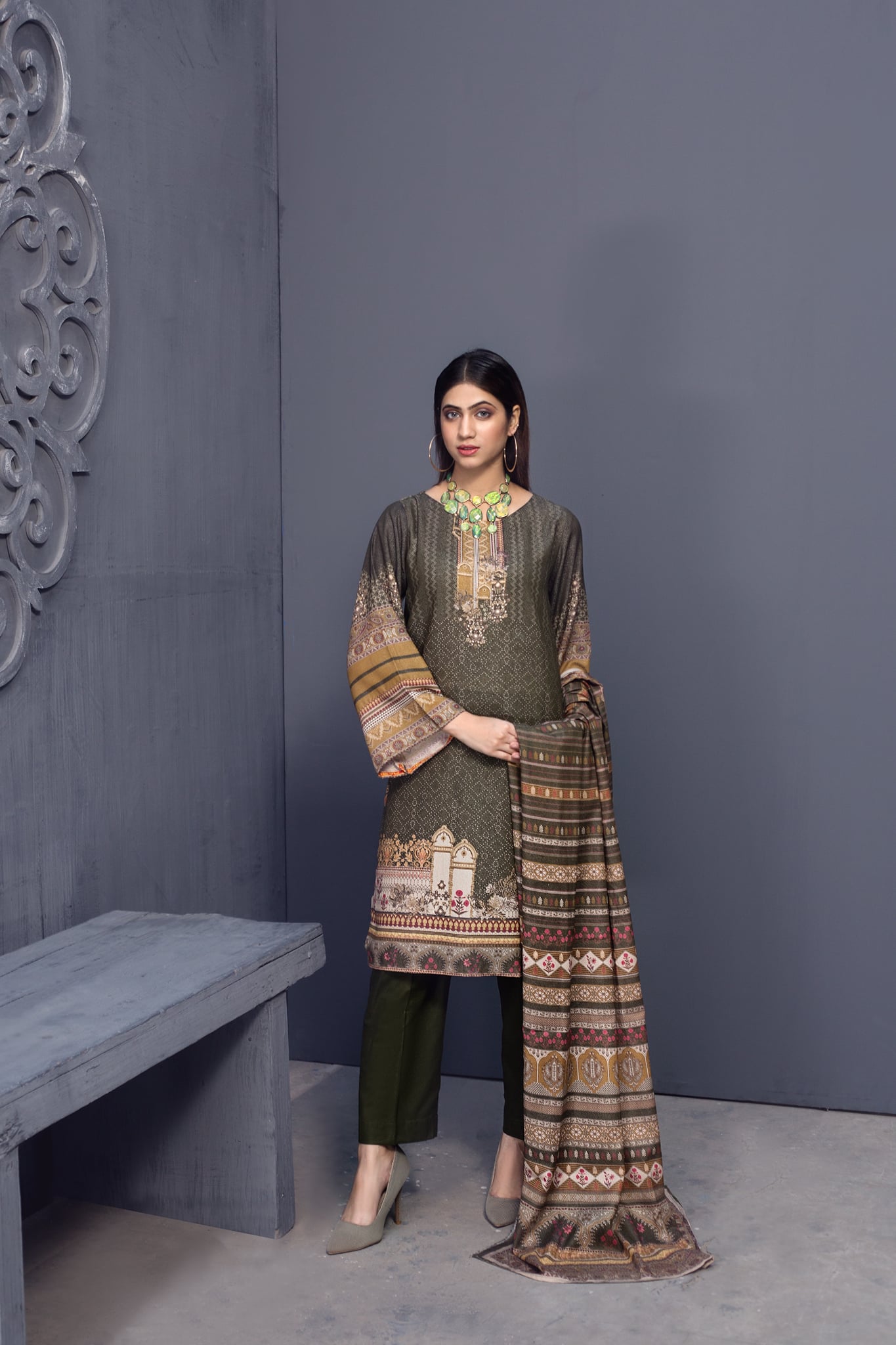 Liza Chiffon Krinkle Lawn Vol 2 2023 by Rashid Textile