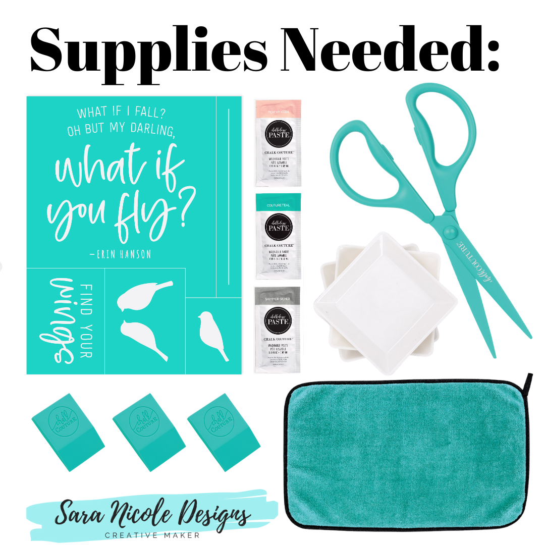 Sara Nicole Designs April Club Couture What If You Fly? // Come