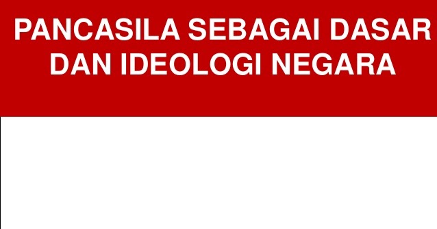 Contoh Pancasila Sebagai Ideologi Dalam Bidang Politik Contoh Pancasila Sebagai Ideologi Dalam Bidang Politik