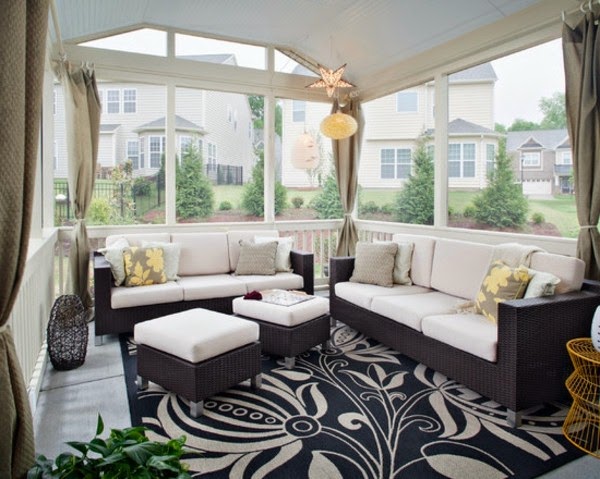 Carpet in black and white &#8211; wonderful ideas