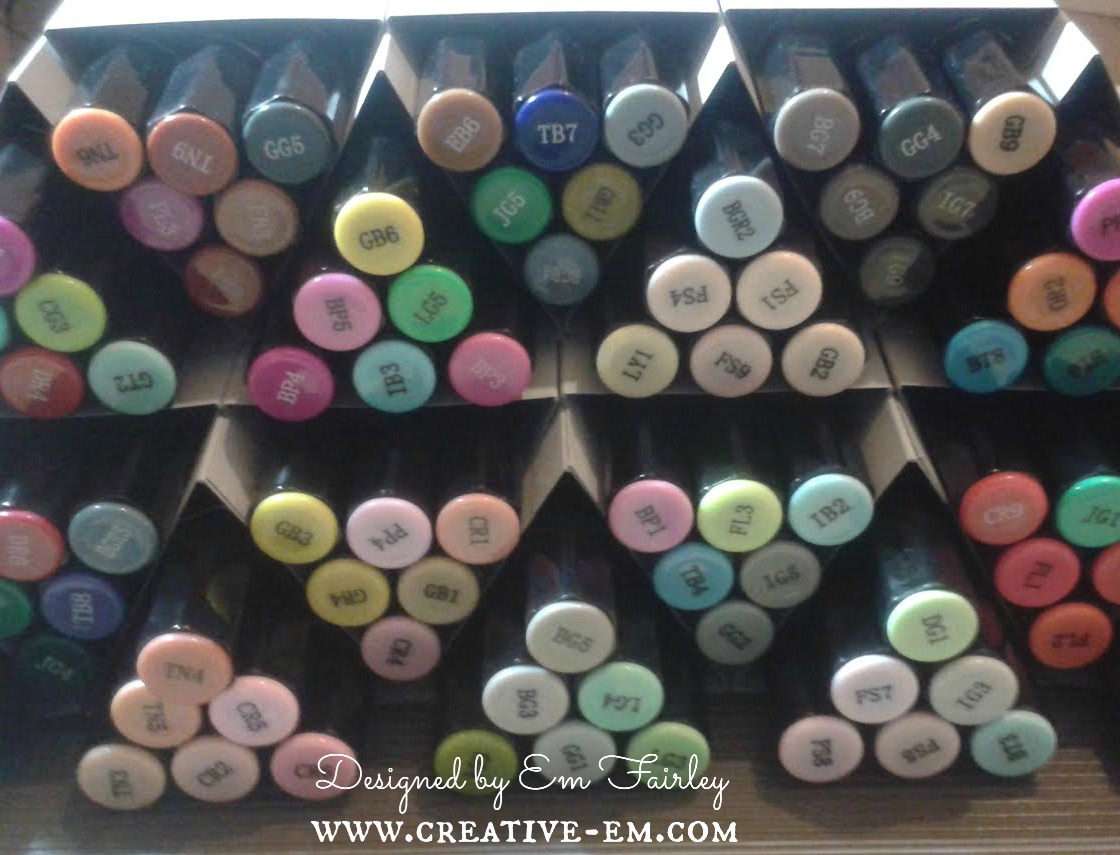 Creative Em Spectrum Noir Marker Storage Pictorial