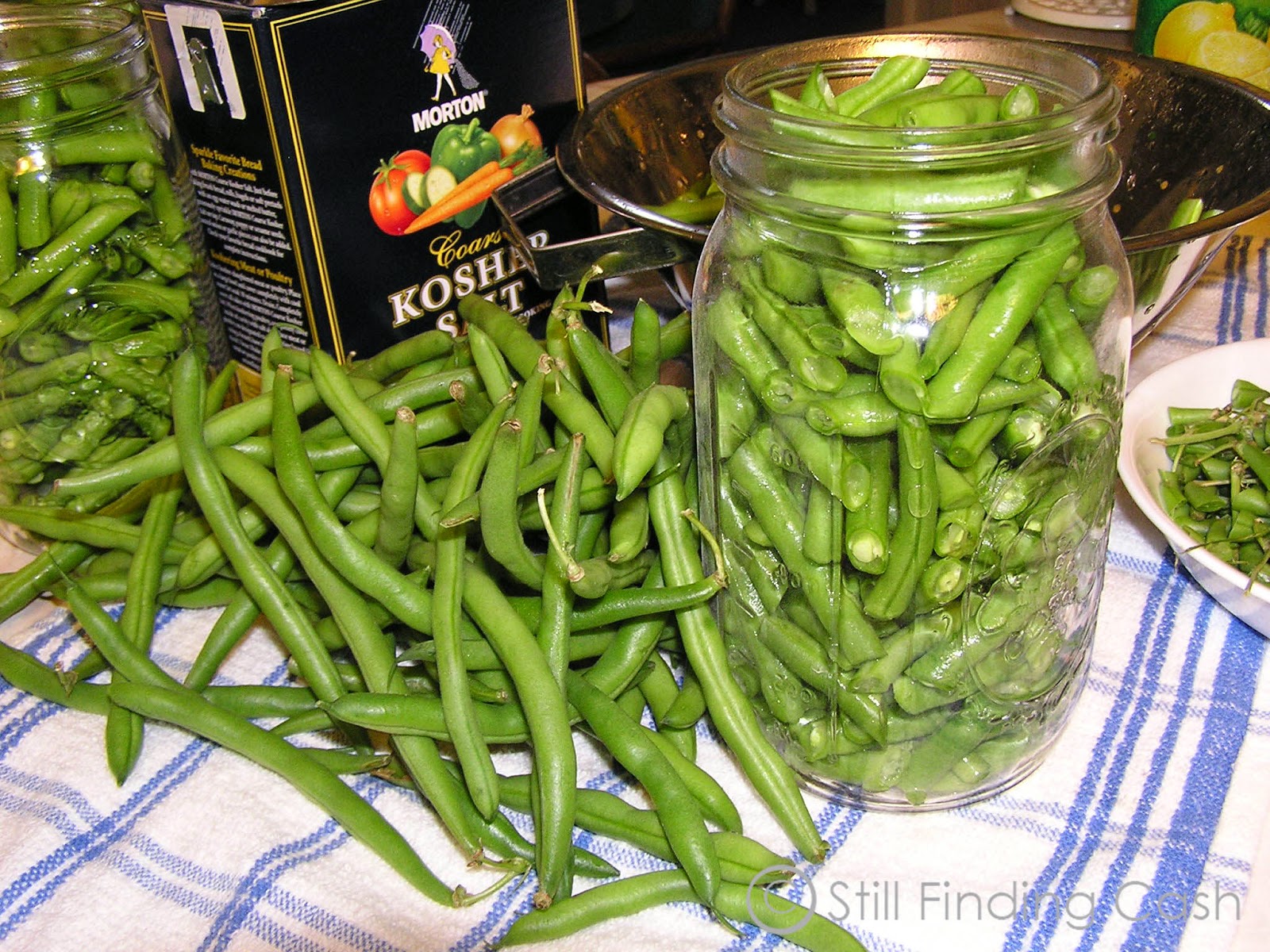 Still Finding Cash Canning No Pressure Green Beans