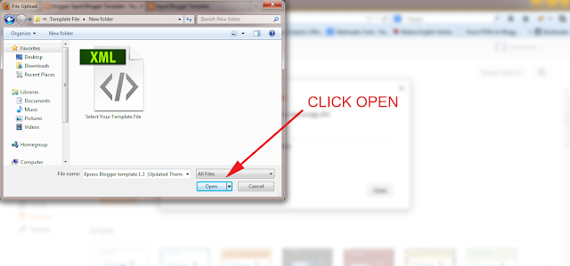 Cara Install Template Blogger Cara Install Template Blogger