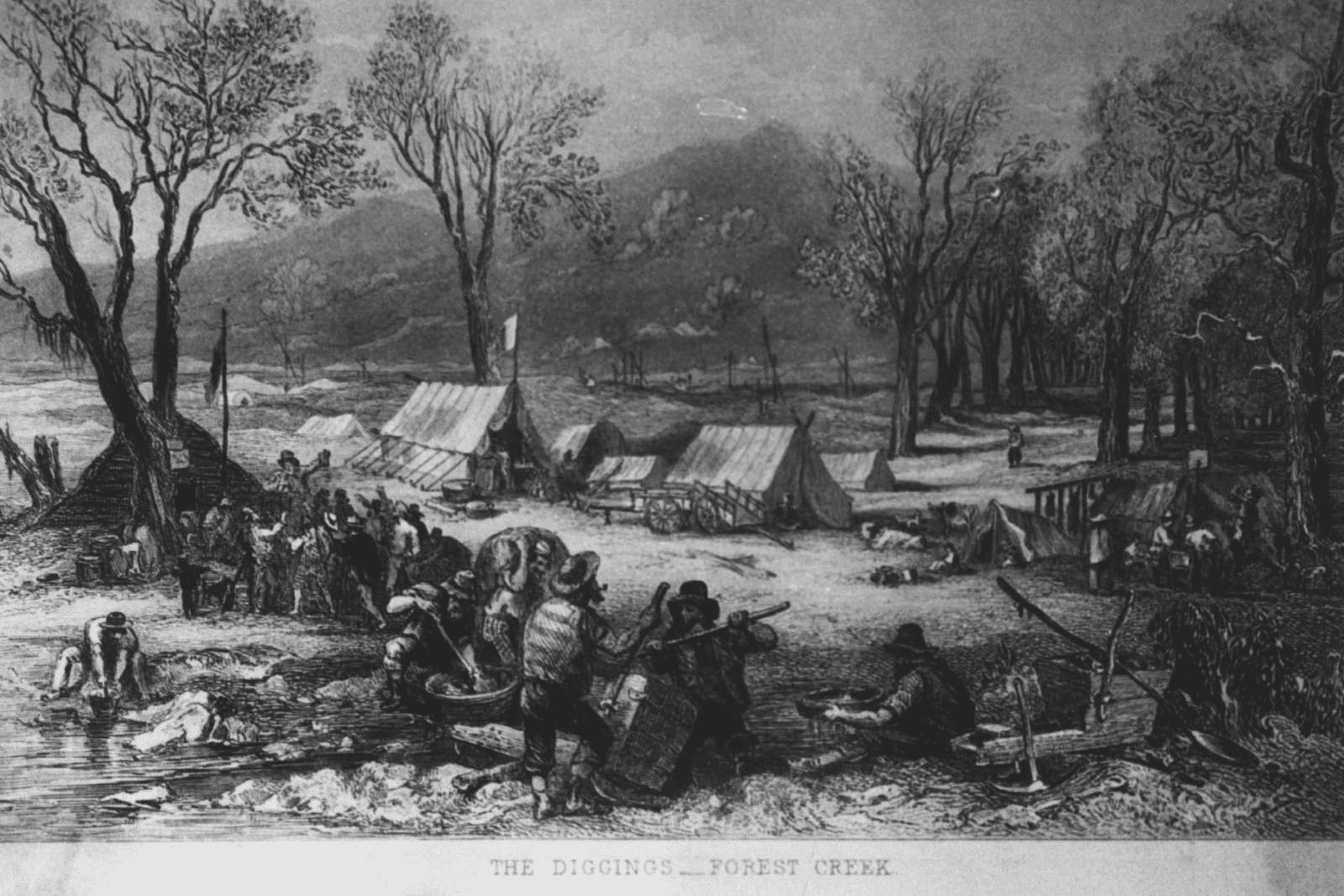 Castlemaine Diggings National Heritage Park and Surrounds