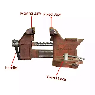 bench vice parts and function