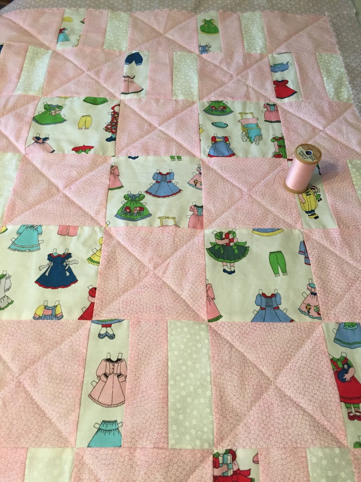 Happy Cottage Quilter A dolly quilt