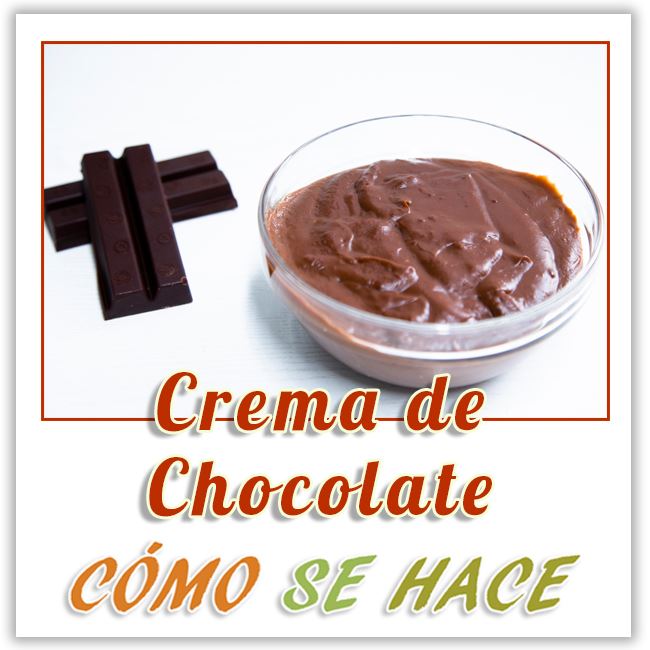  CREMA DE CHOCOLATE PARA RELLENO 