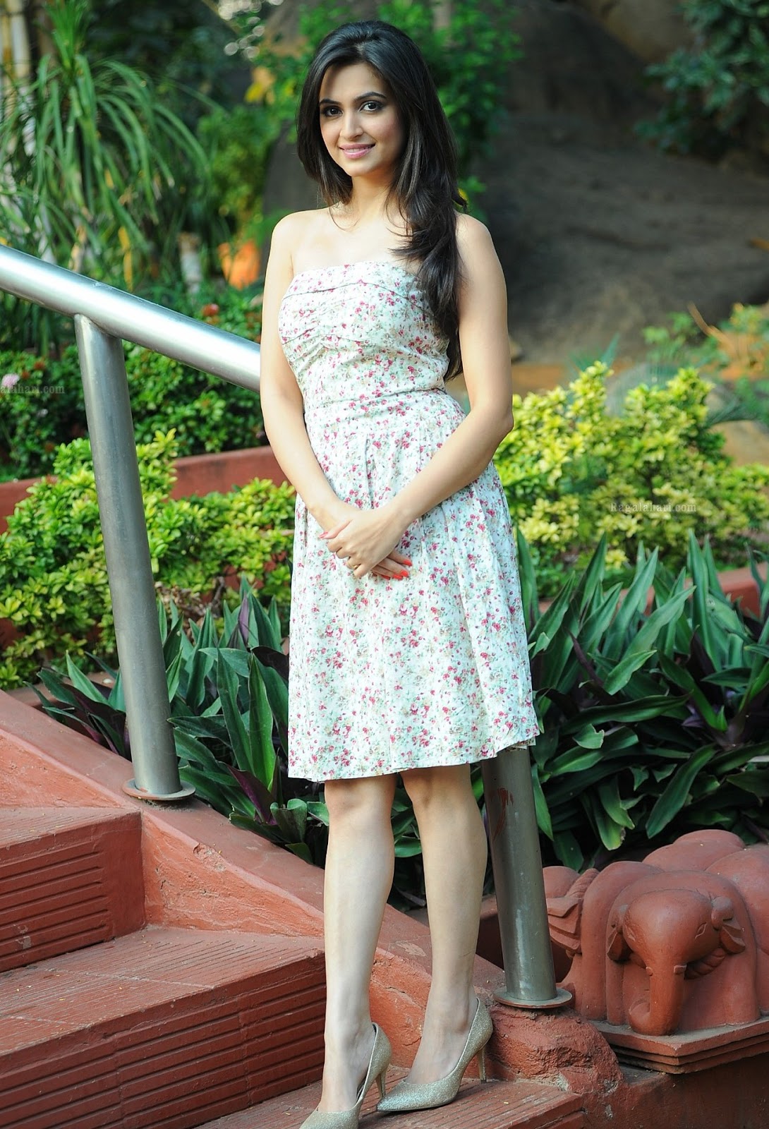 Actress Kriti Kharbanda Hot Photoshoot Wearing Floral Skirt Cinehub
