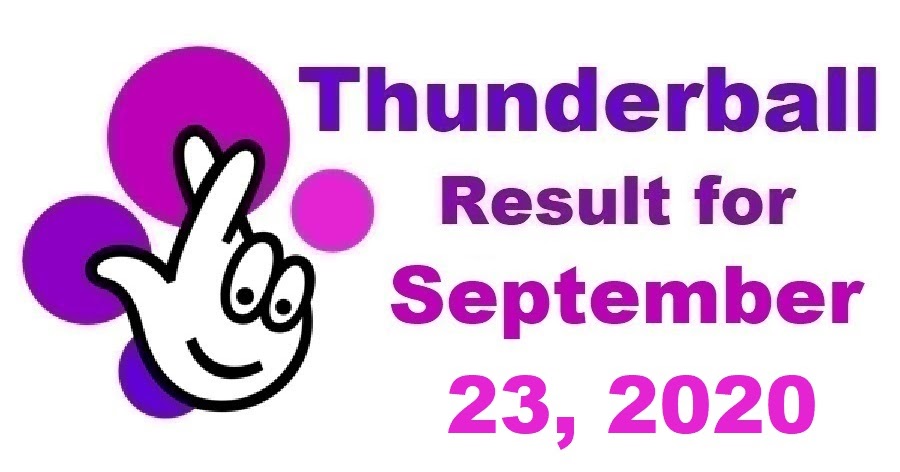 Thunderball prizes for tonight Thunderball prizes for tonight