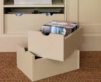 storage boxes for record albums