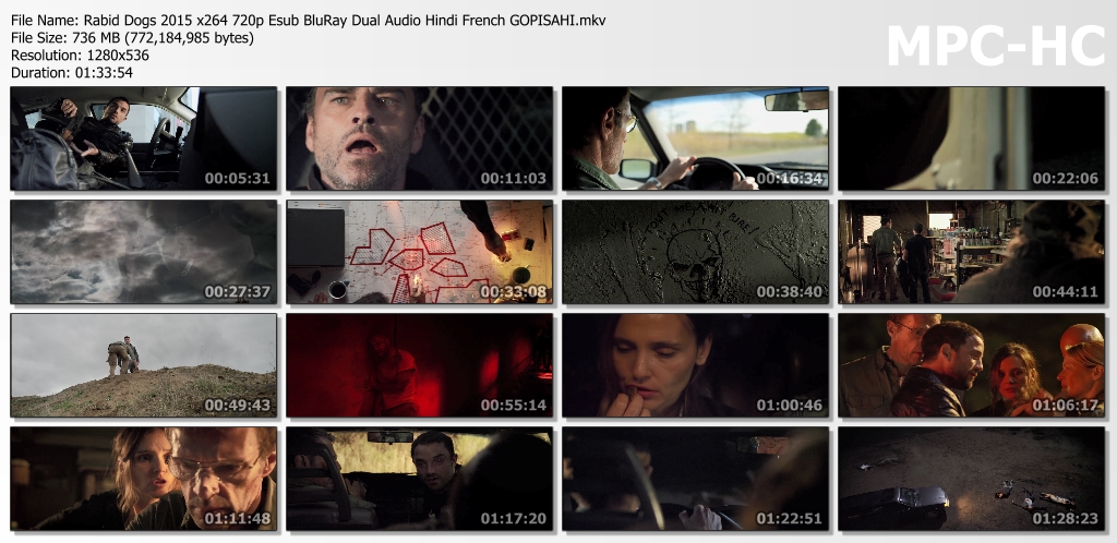 Rabid Dogs 2015 x264 720p Esub BluRay Dual Audio Hindi French GOPISAHI