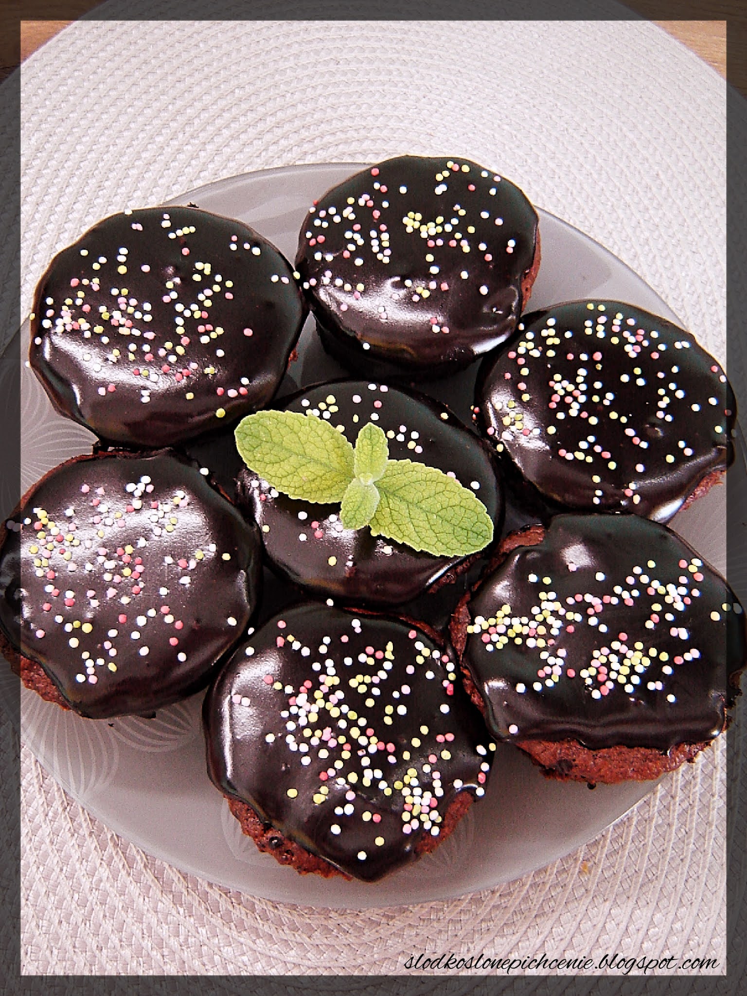 Muffinki owsiane z czekoladą