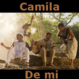 Camila - De mi letra y acordes de guitarra y piano