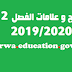 نتائج وعلامات الفصل الثاني tharwa.education.gov.dz 2020 نتائج وعلامات الفصل الثاني tharwa.education.gov.dz 2020