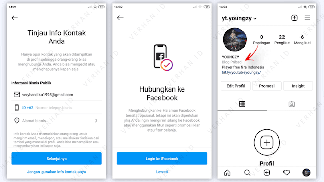 akun instagram kategori blog pribadi