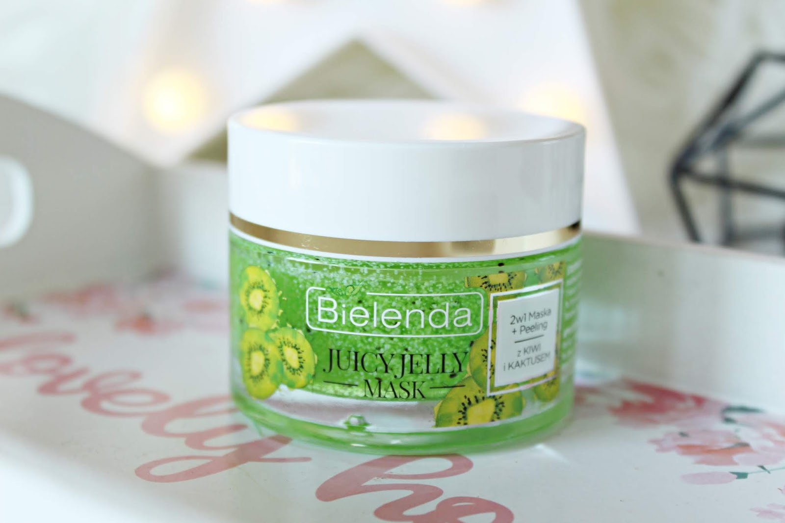 Mask - 2 w Oczyszczająca maska + peeling z kiwi i kaktusem