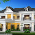 French Colonial style home