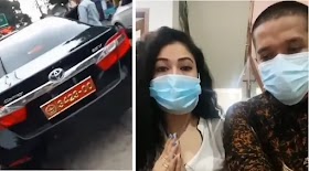 Wanita yang Pamer Mobil Dinas TNI Bodong Nyesal, Ngaku Khilaf