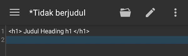 Kumpulan kode HTML dasar yang bisa digunakan untuk blogging