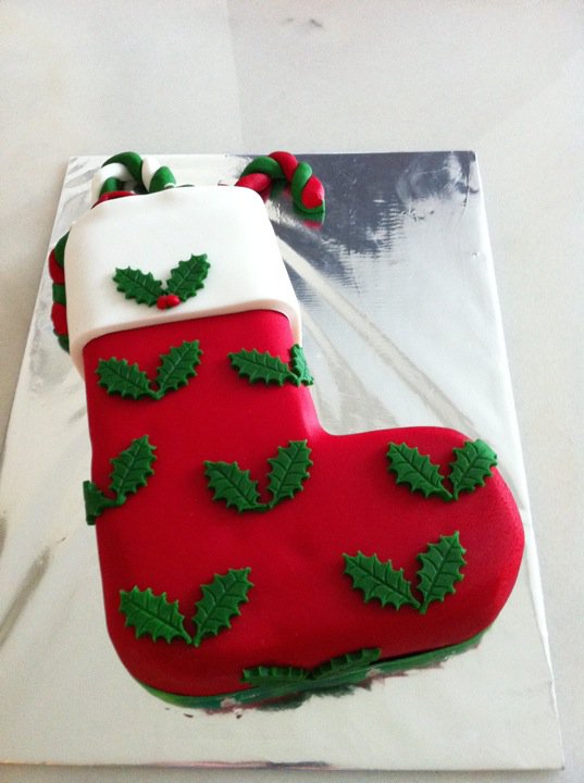 Tummy Full Of Yummy Christmas Stocking Rich Fruit Cake