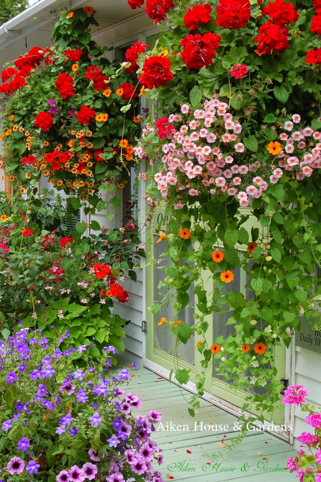 Aiken House & Gardens Summer Porches