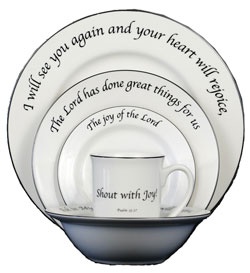 Home Living: Scripture Plates