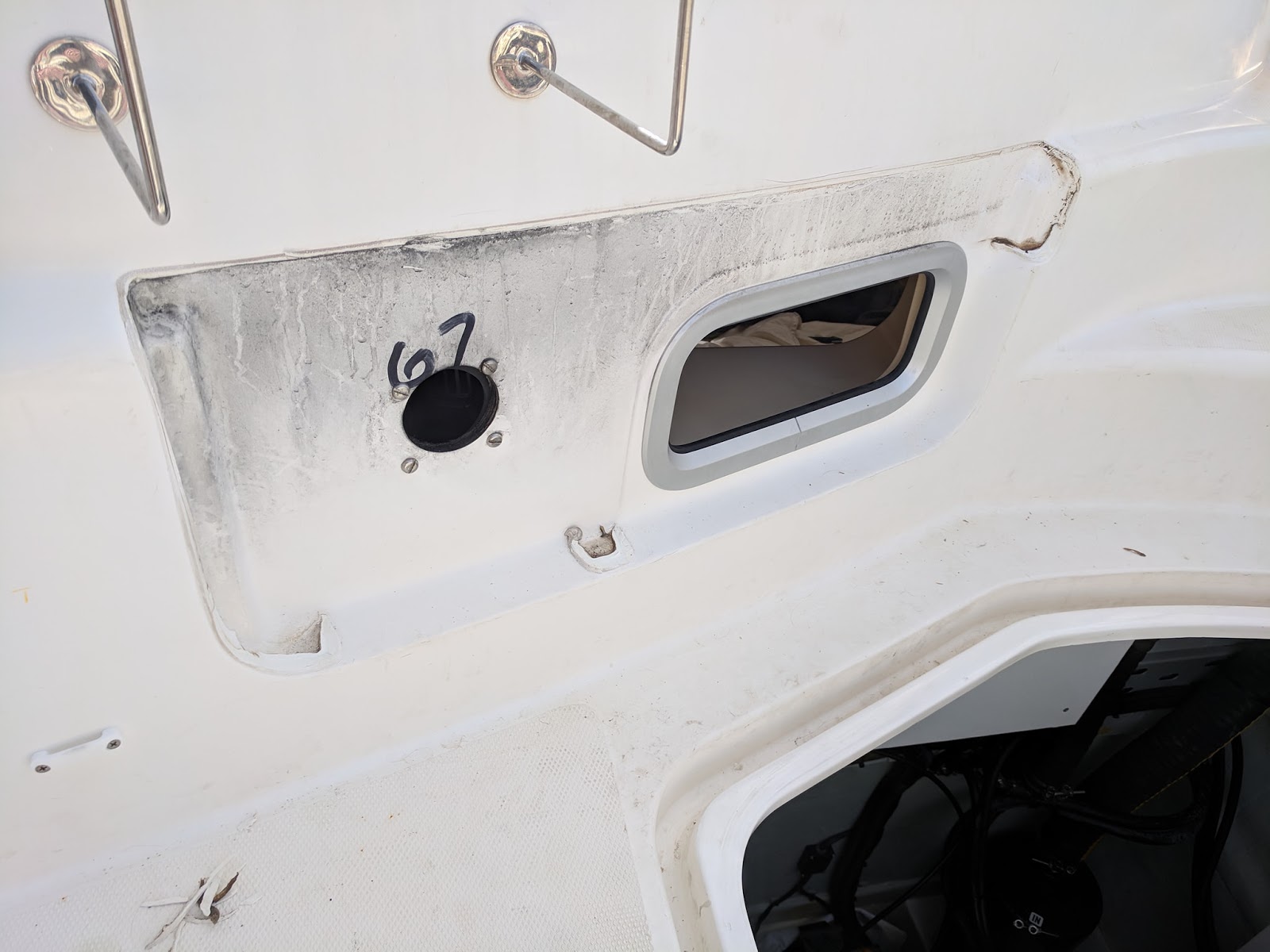 s/v Round About Boat Maintenance Engine Room Blower Replacement