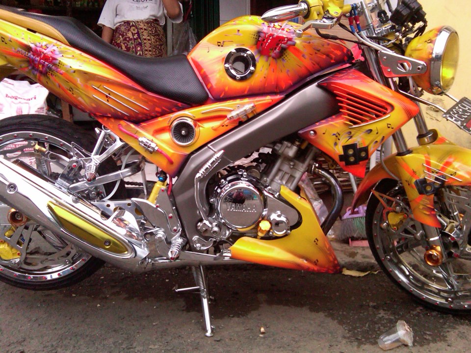 Gambar motor vixion Modifikasi motor