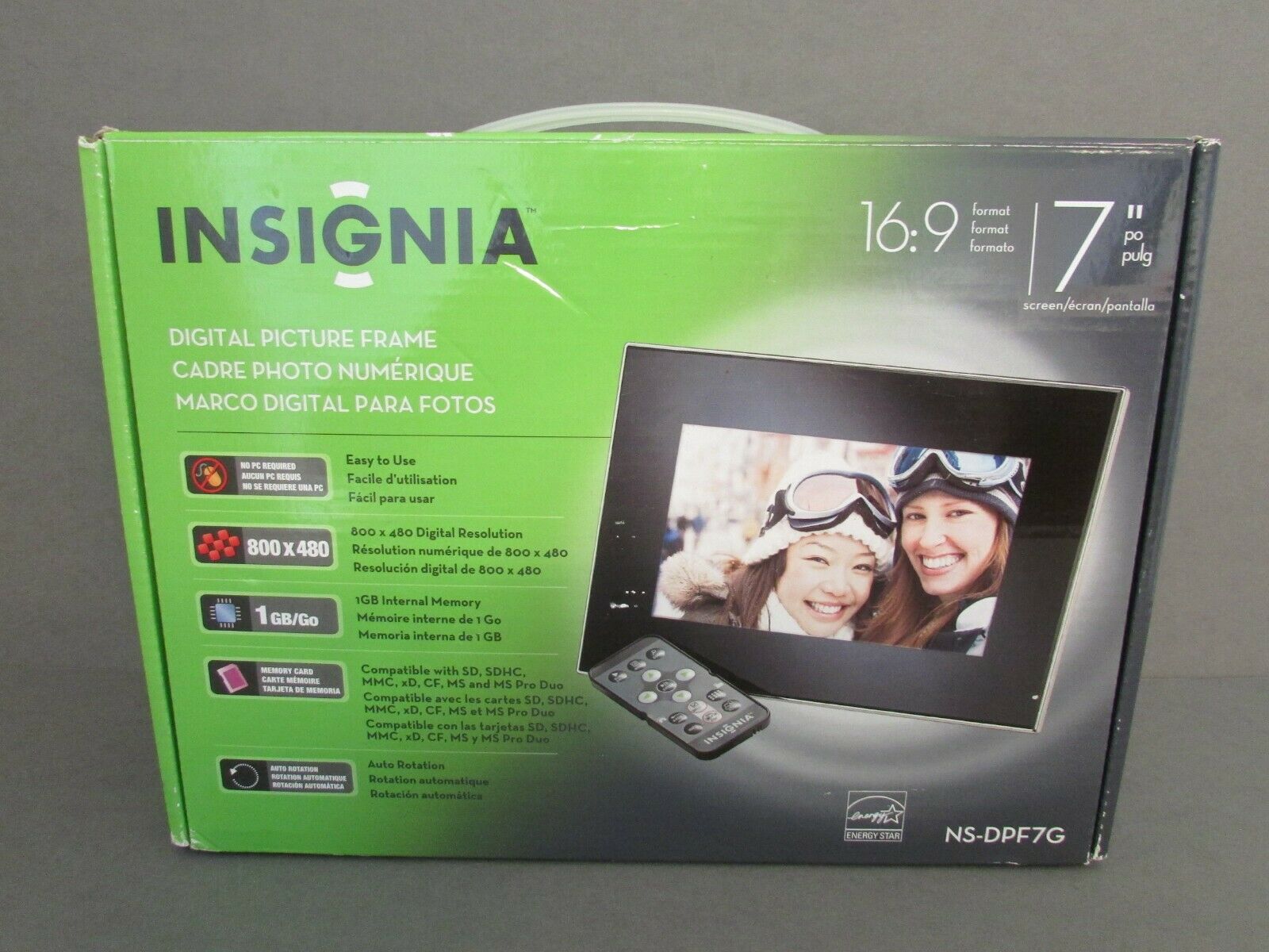Insignia Digital Picture Frame Table Frame