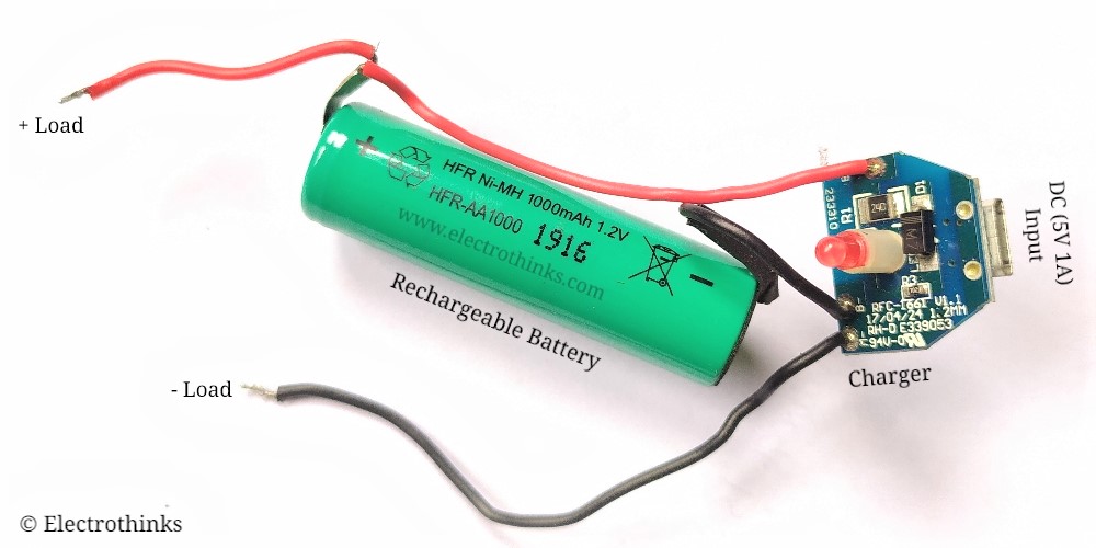USB-Powered NiCd-NiMH Battery Charger - Electrothinks!