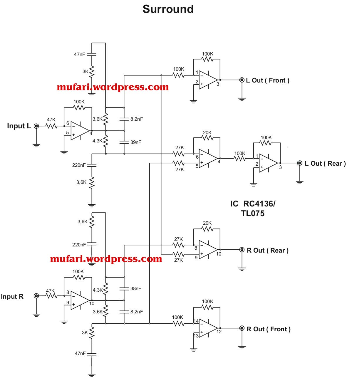 skema diagram ic lm 324n - Tools yang Membantu dalam Mend...