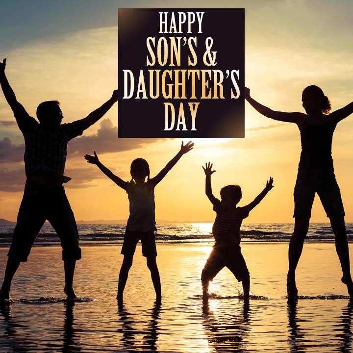 National Son and Daughter Day Wishes Images Whatsapp Images