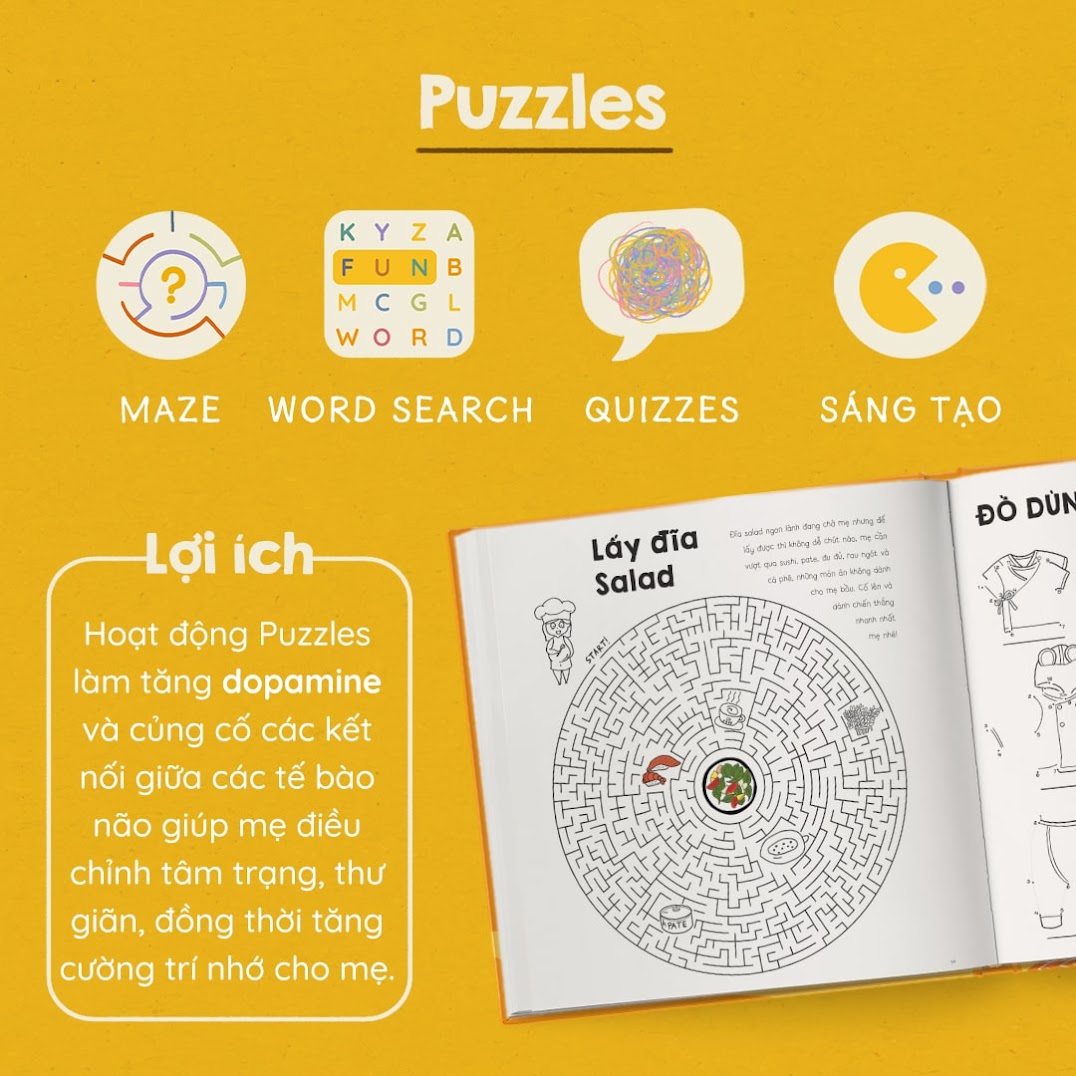 [A116] Activity book: Bộ sách thai giáo bán chạy số 1 Việt Nam
