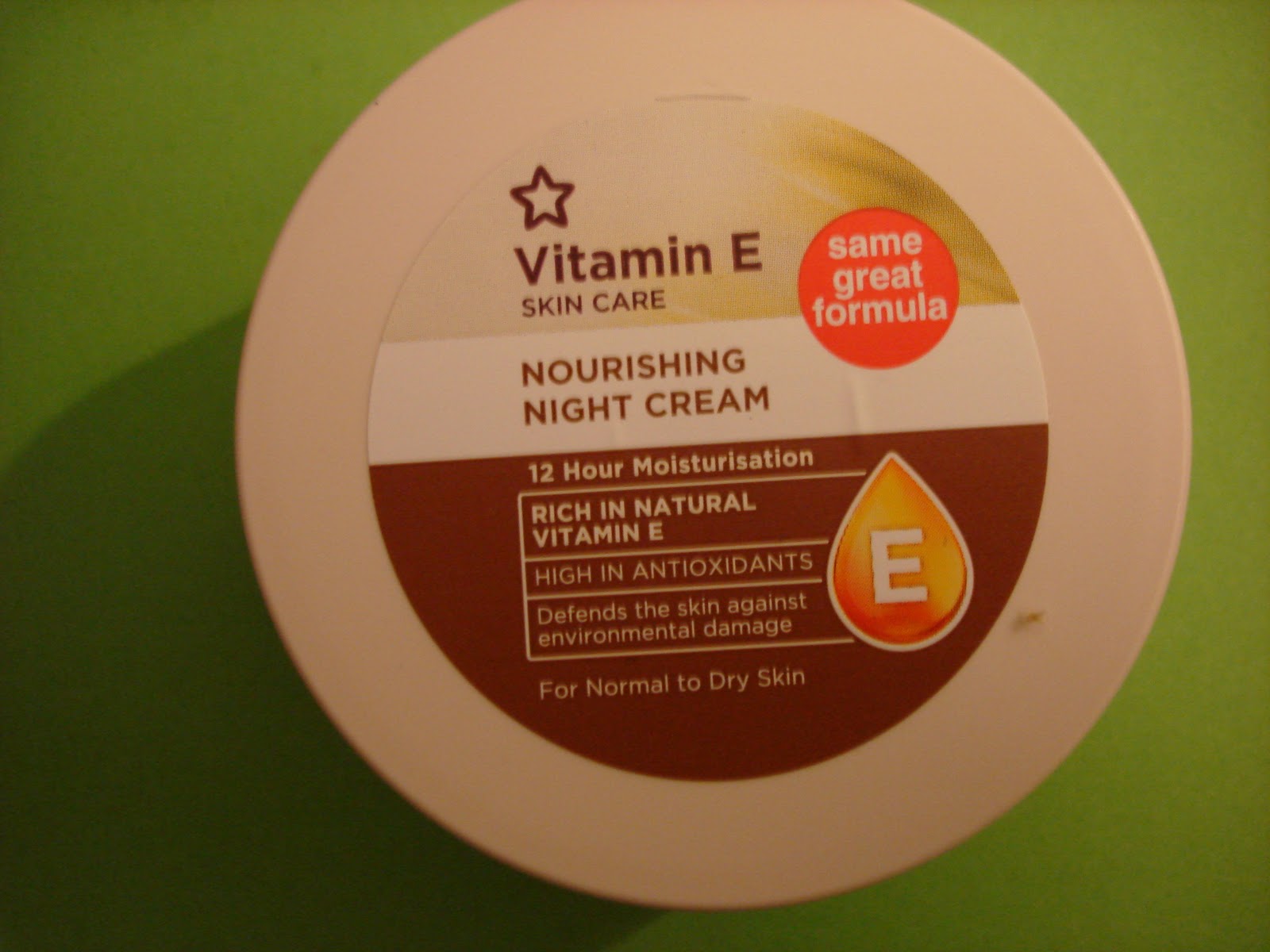 smbeauty Superdrug's Vitamin E Intense Moisture Cream, and Nourishing