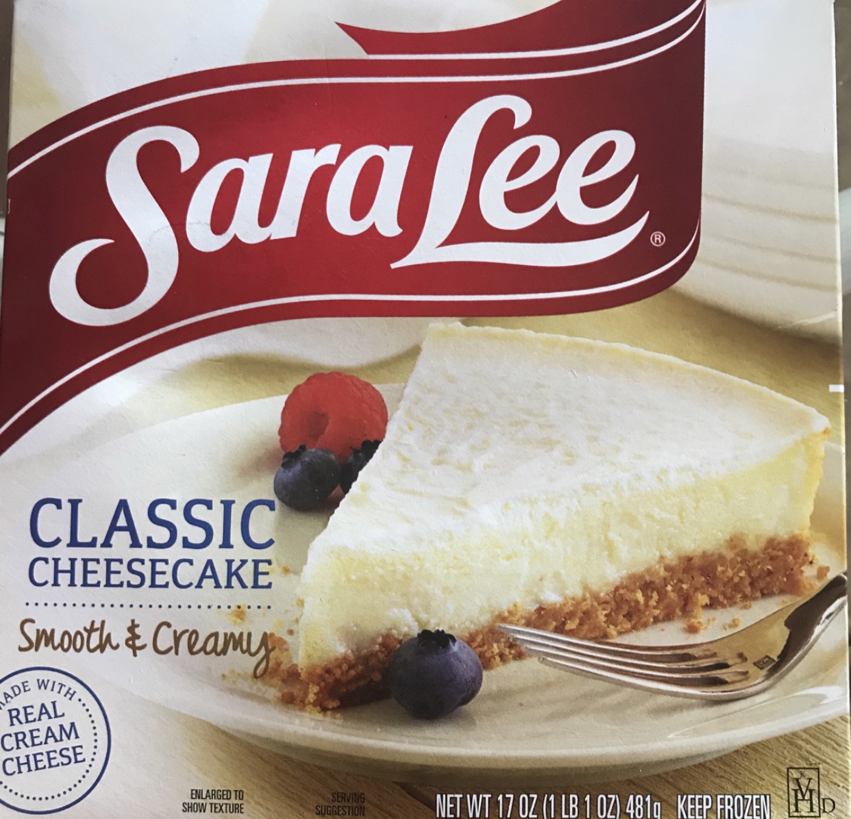 Sara Lee 冷凍チーズケーキ 日本では買えないの