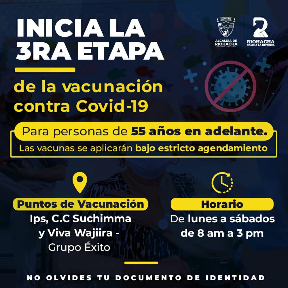 https://www.notasrosas.com/Inicia en Riohacha, Tercera Etapa del Plan Nacional de Vacunación Contra la Covid-19