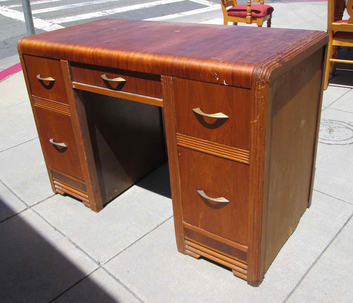 UHURU FURNITURE & COLLECTIBLES SOLD Art Deco Style Desk 70