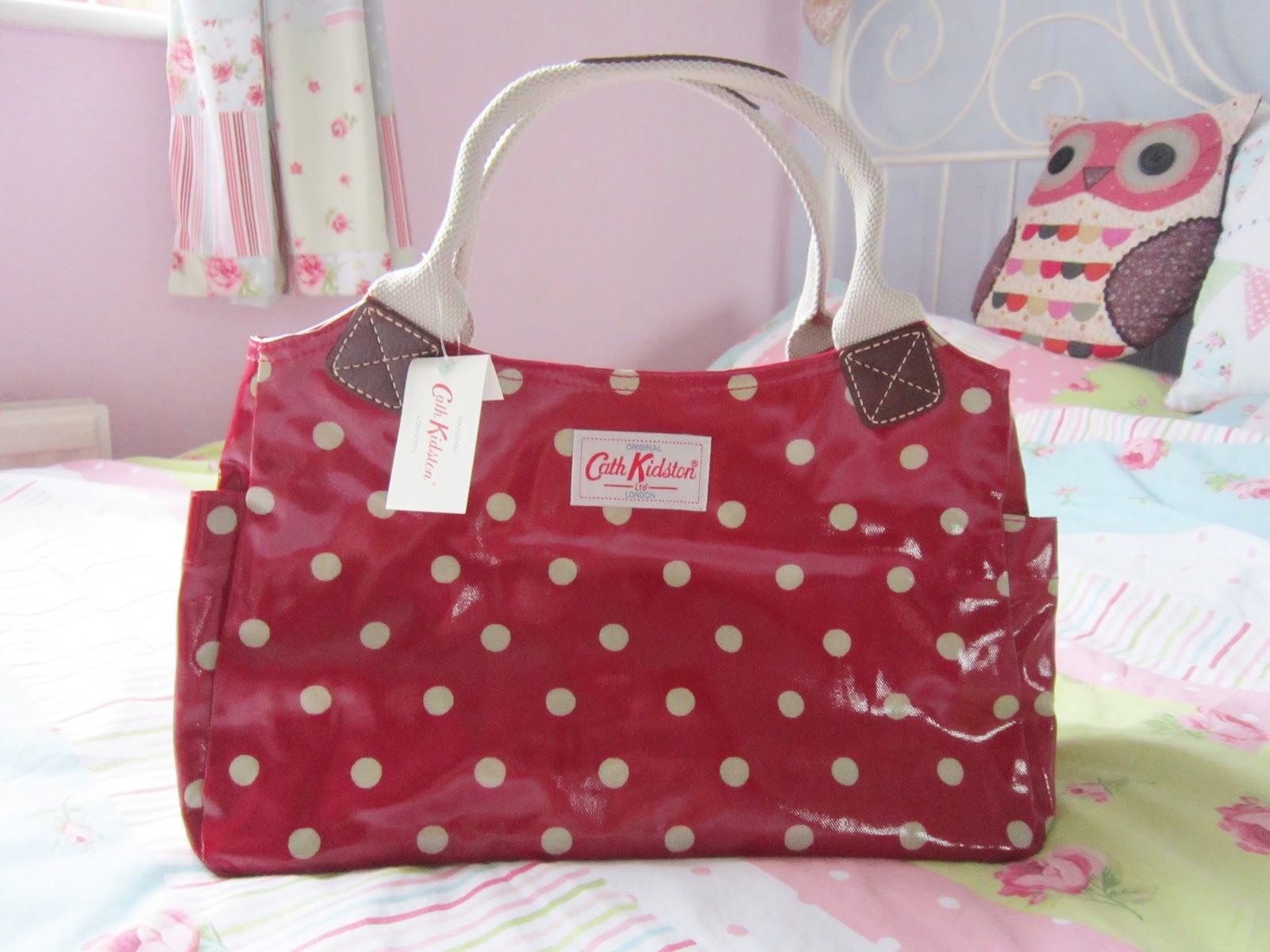 My New Cath Kidston Spot Berry Day Bag ♥ - Victoria's Vintage Blog