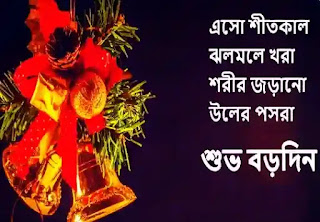 Merry Christmas Bengali Images, Wishes & SMS 2022 - বড়দিনের শুভেচ্ছাবার্তা ছবি